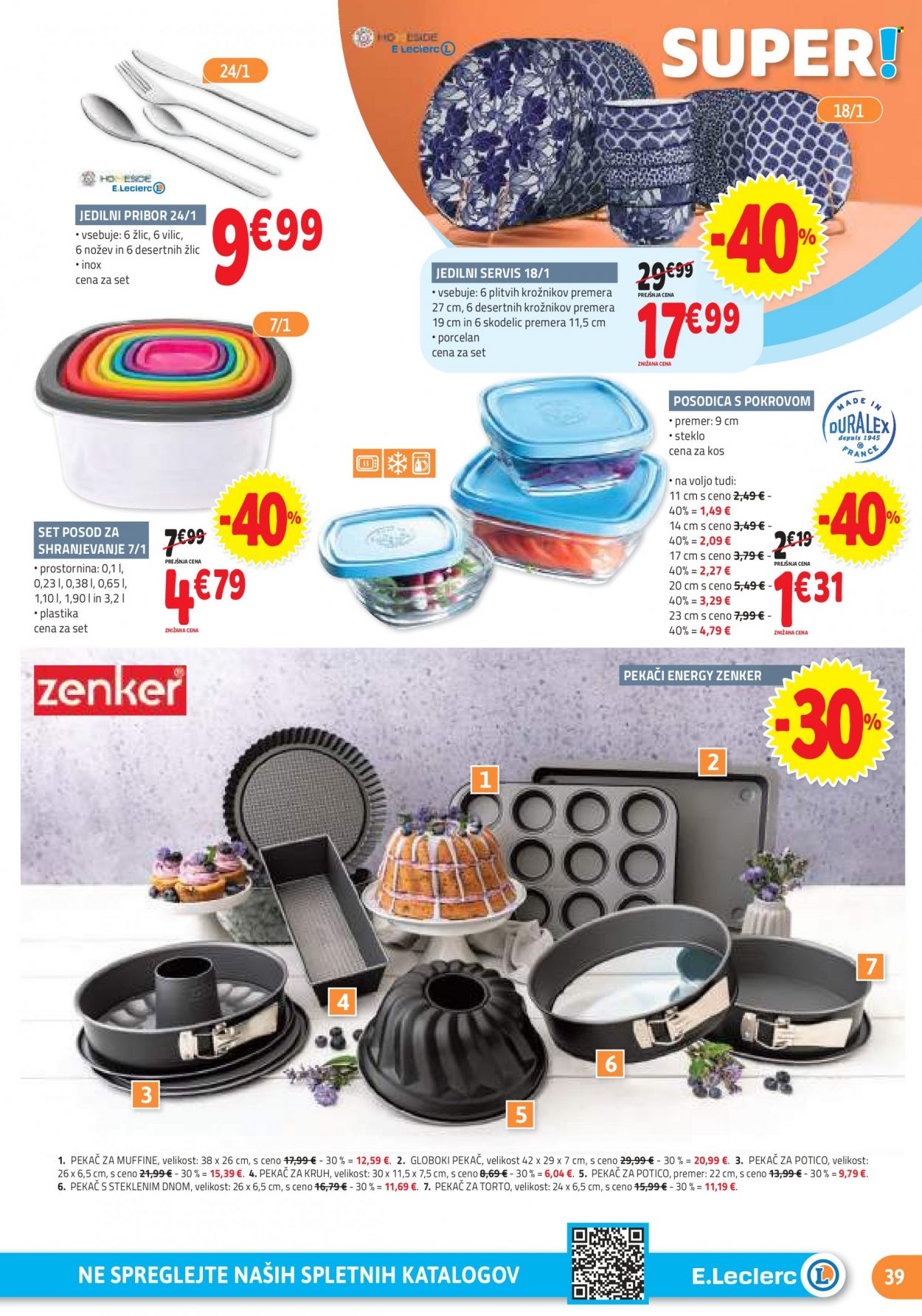 E.Leclerc katalog - 11.10.2023 - 21.10.2023. Stran 39