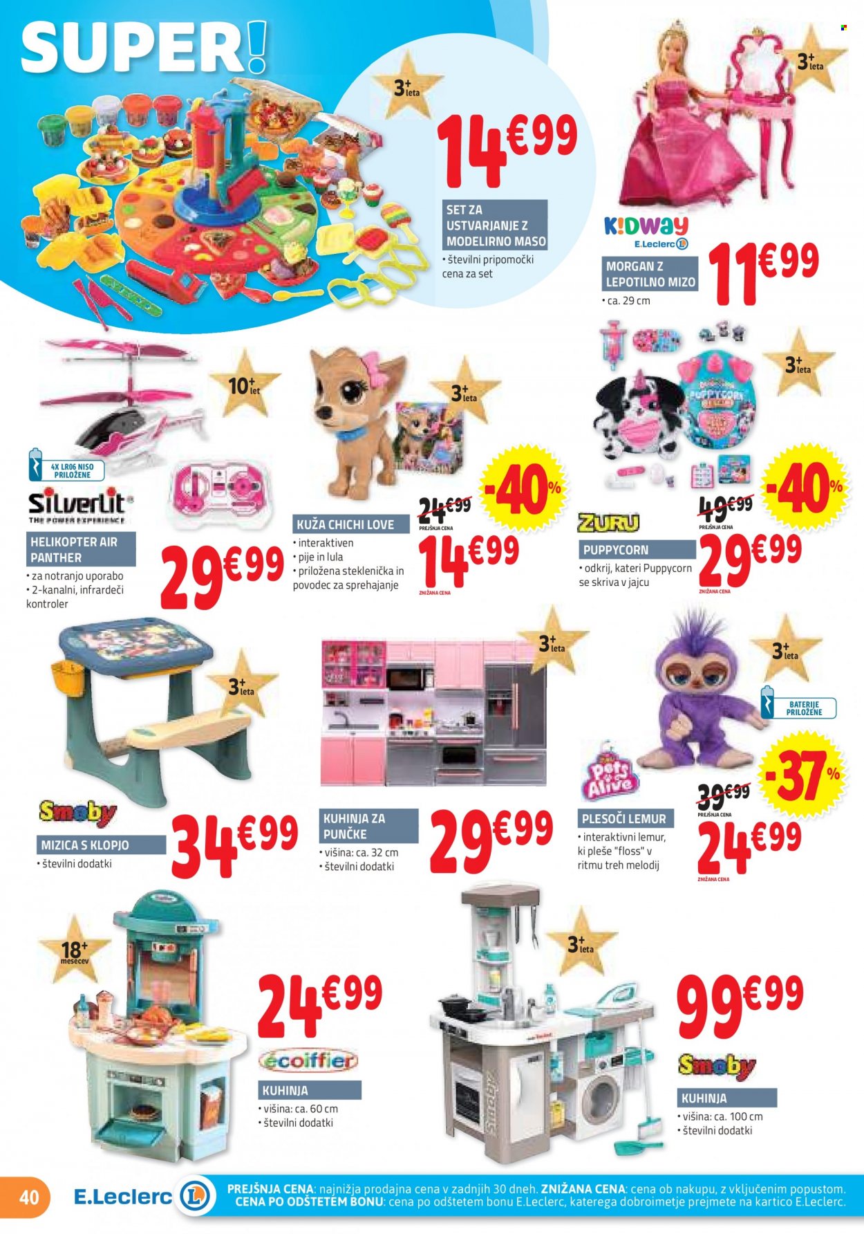 E.Leclerc katalog - 11.10.2023 - 21.10.2023. Stran 40