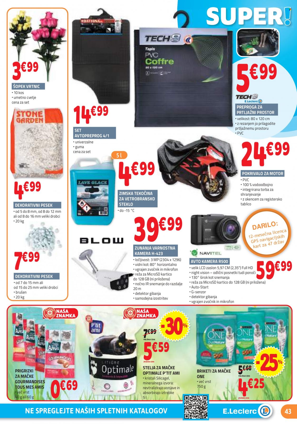 E.Leclerc katalog - 11.10.2023 - 21.10.2023. Stran 43