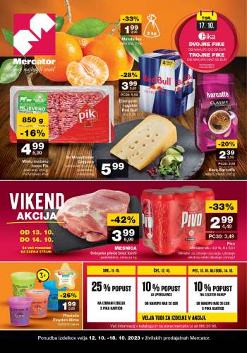 Mercator katalog - 12.10.2023 - 18.10.2023.