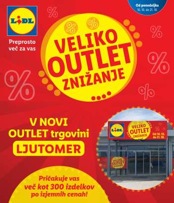 Lidl katalog - 16.10.2023 - 21.10.2023.