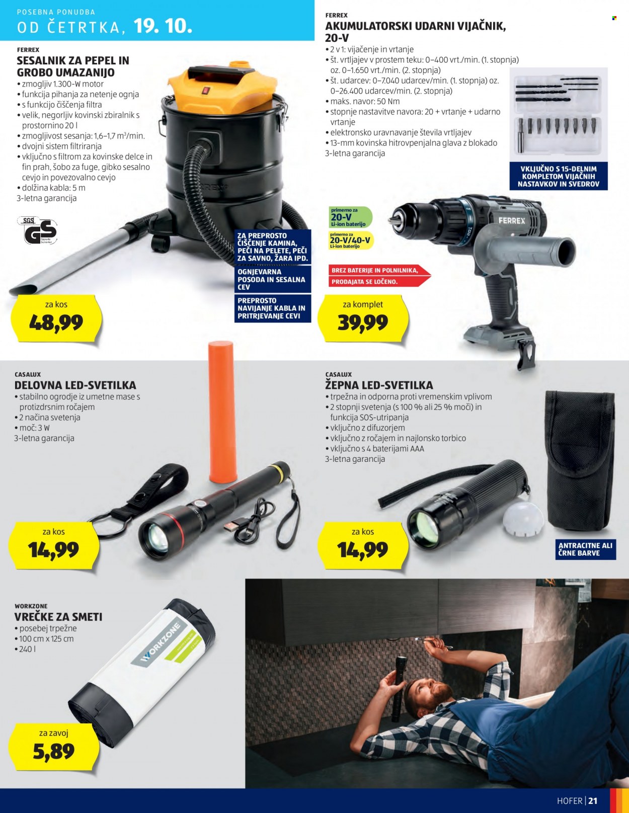 Hofer katalog - 12.10.2023 - 21.10.2023. Stran 21