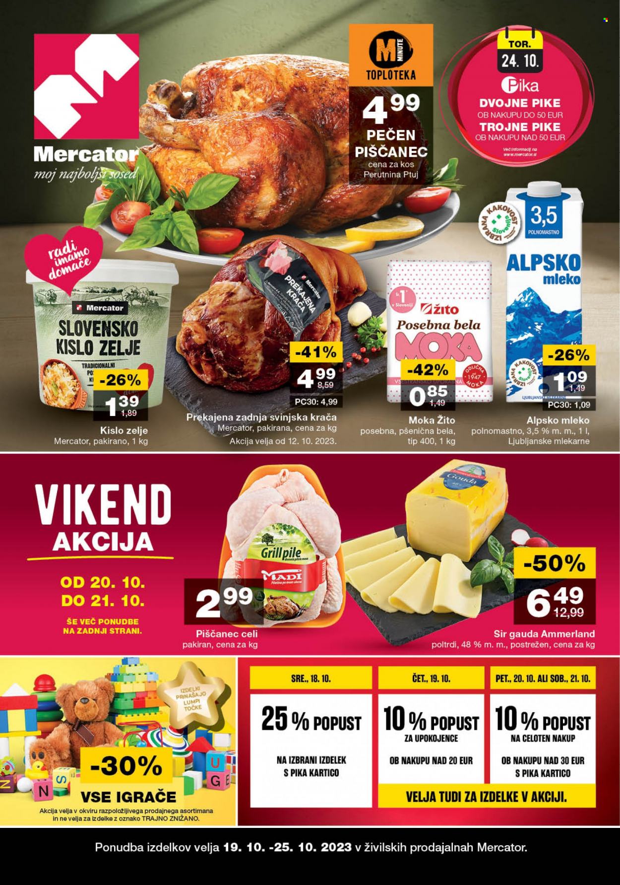 Mercator katalog - 19.10.2023 - 25.10.2023. Stran 1