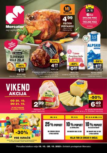 Mercator katalog - 19.10.2023 - 25.10.2023.