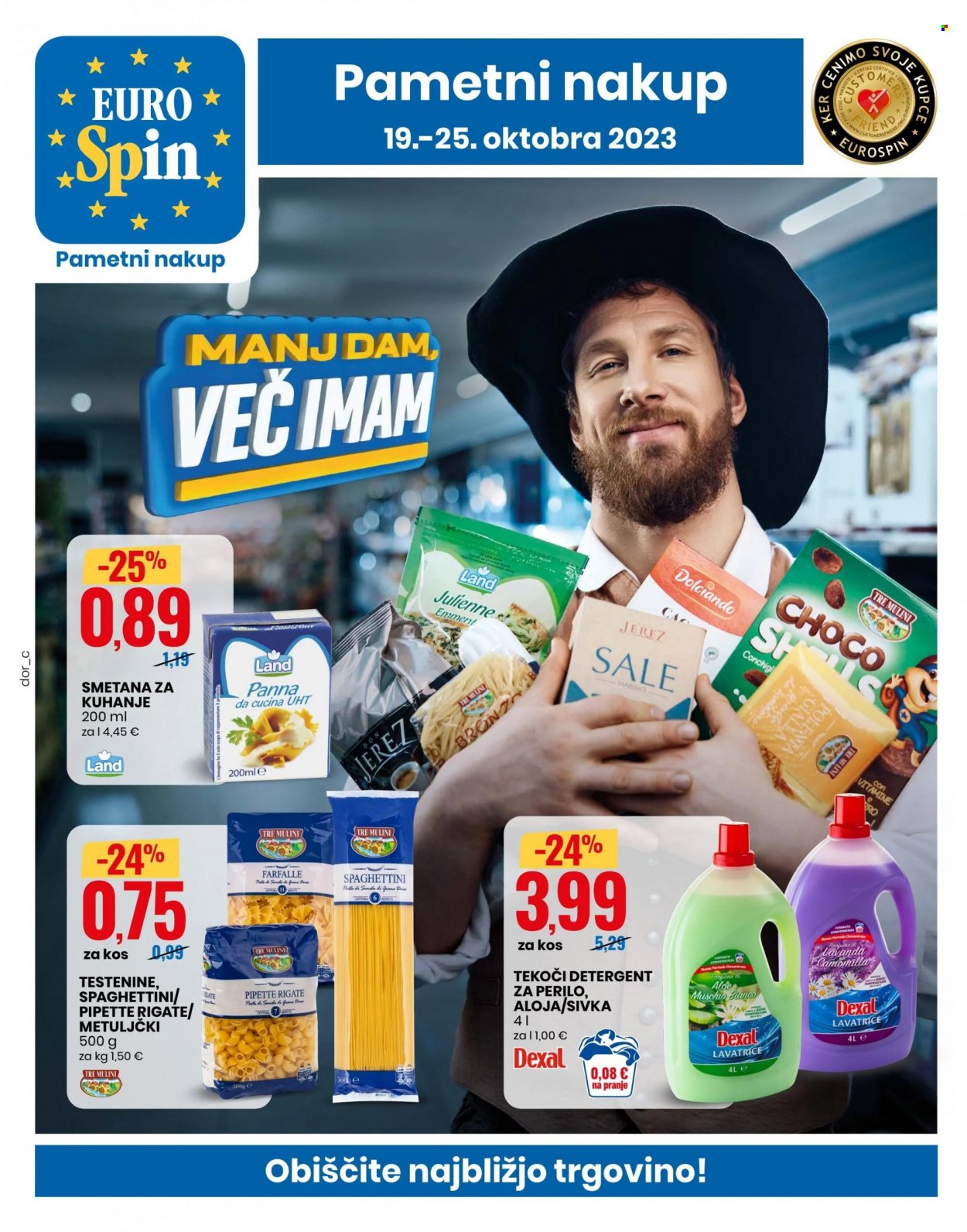 EuroSpin katalog - 19.10.2023 - 25.10.2023. Stran 1