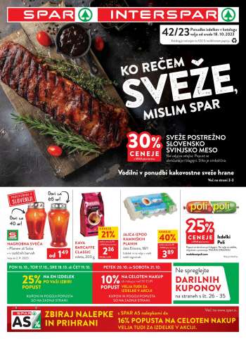 SPAR katalog - 18.10.2023 - 2.11.2023.