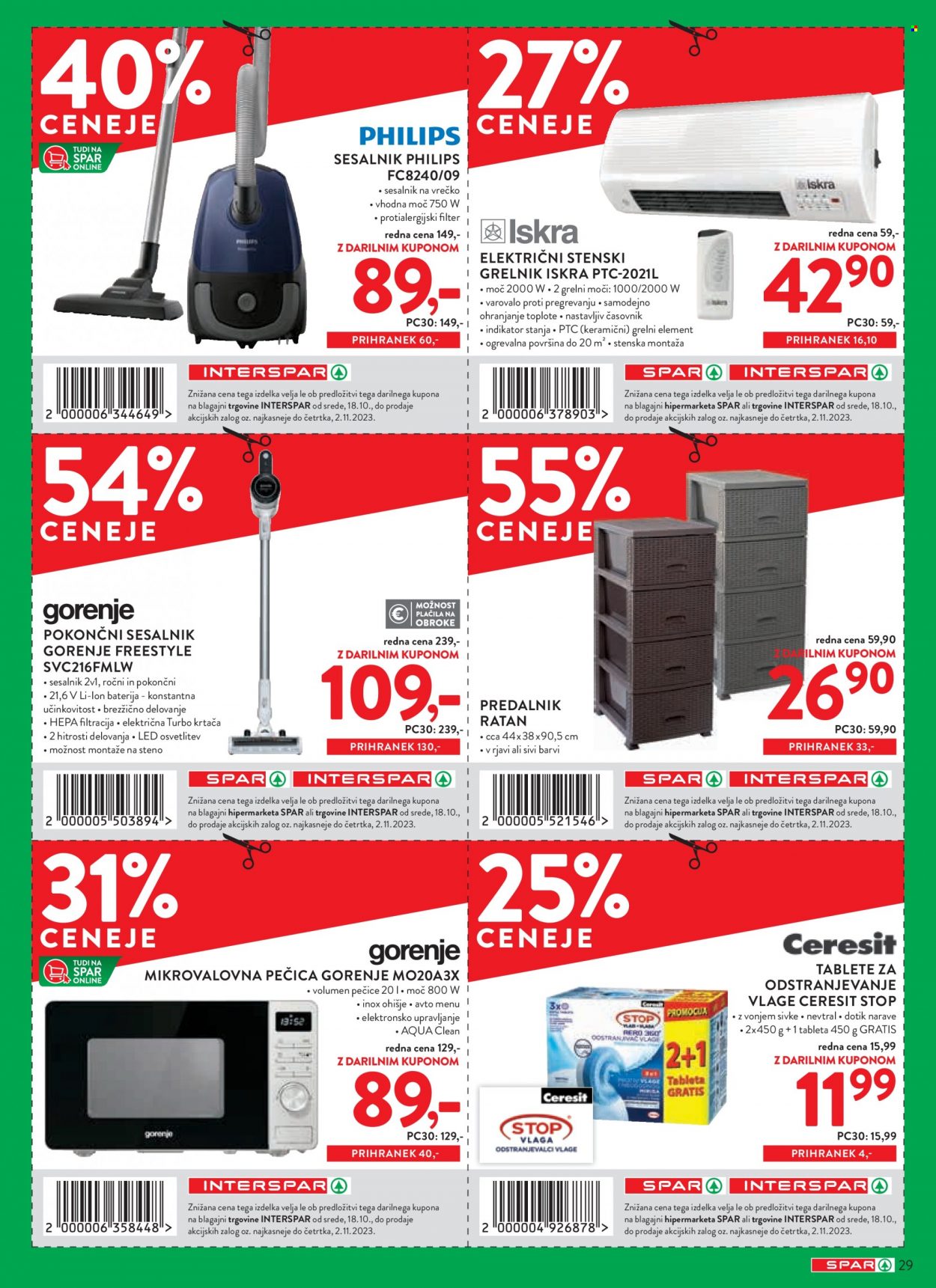 SPAR katalog - 18.10.2023 - 2.11.2023. Stran 33