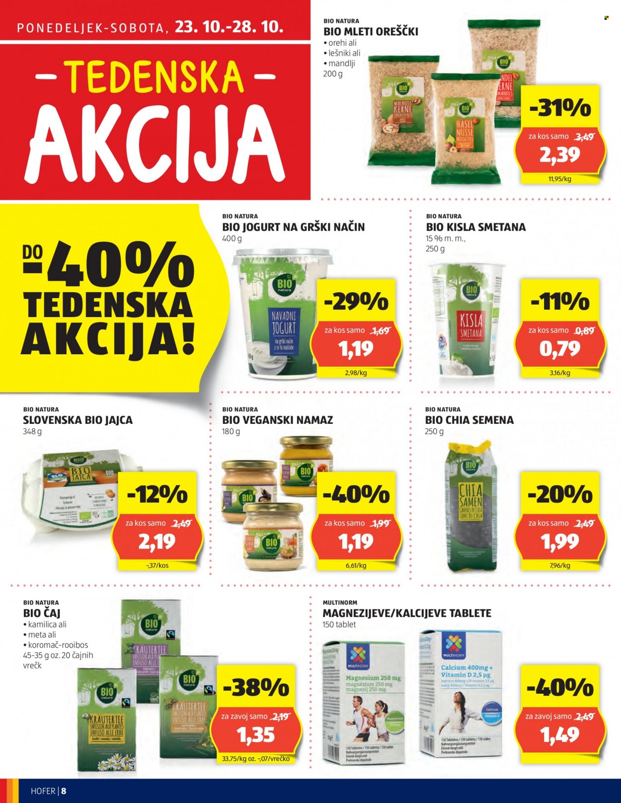 Hofer katalog - 19.10.2023 - 28.10.2023. Stran 8