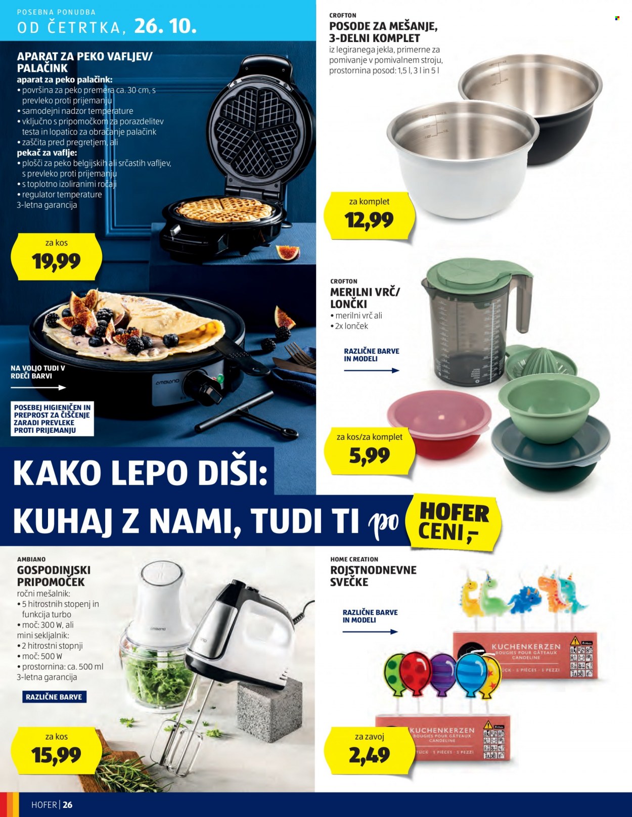 Hofer katalog - 19.10.2023 - 28.10.2023. Stran 26