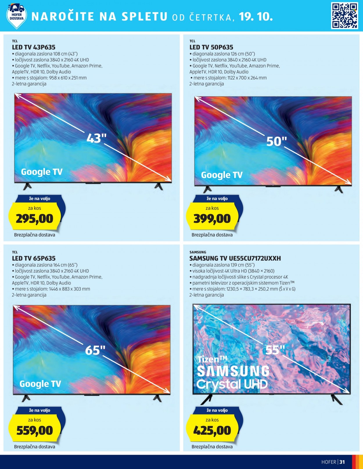 Hofer katalog - 19.10.2023 - 28.10.2023. Stran 31