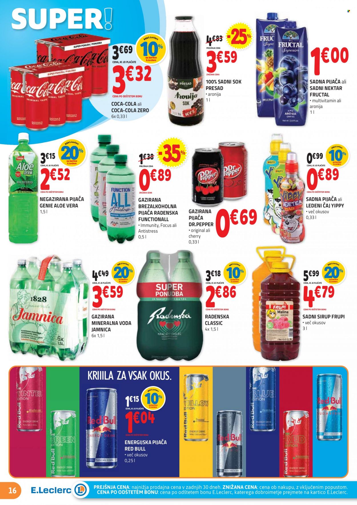 E.Leclerc katalog - 18.10.2023 - 28.10.2023. Stran 16