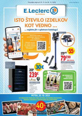 E.Leclerc katalog - 18.10.2023 - 28.10.2023.