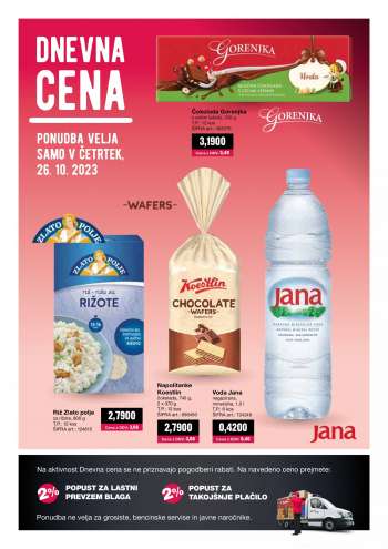 Mercator katalog - 26.10.2023 - 26.10.2023.