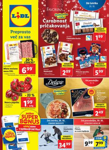 Lidl katalog - 26.10.2023 - 5.11.2023.