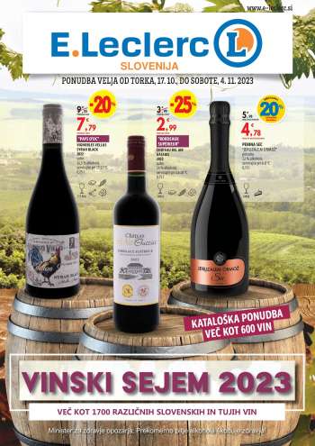 E.Leclerc katalog - 17.10.2023 - 4.11.2023.