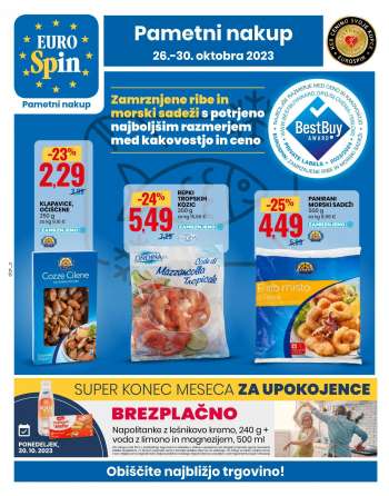EuroSpin katalog - 26.10.2023 - 30.10.2023.