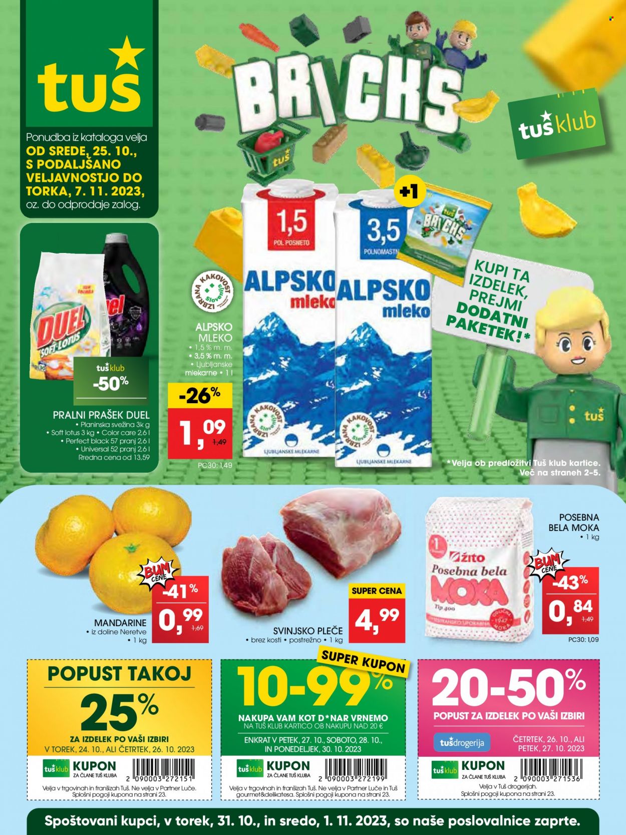 Tuš katalog - 25.10.2023 - 7.11.2023. Stran 1