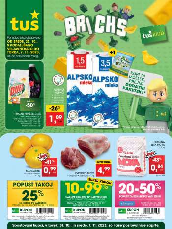 Tuš katalog - 25.10.2023 - 7.11.2023.