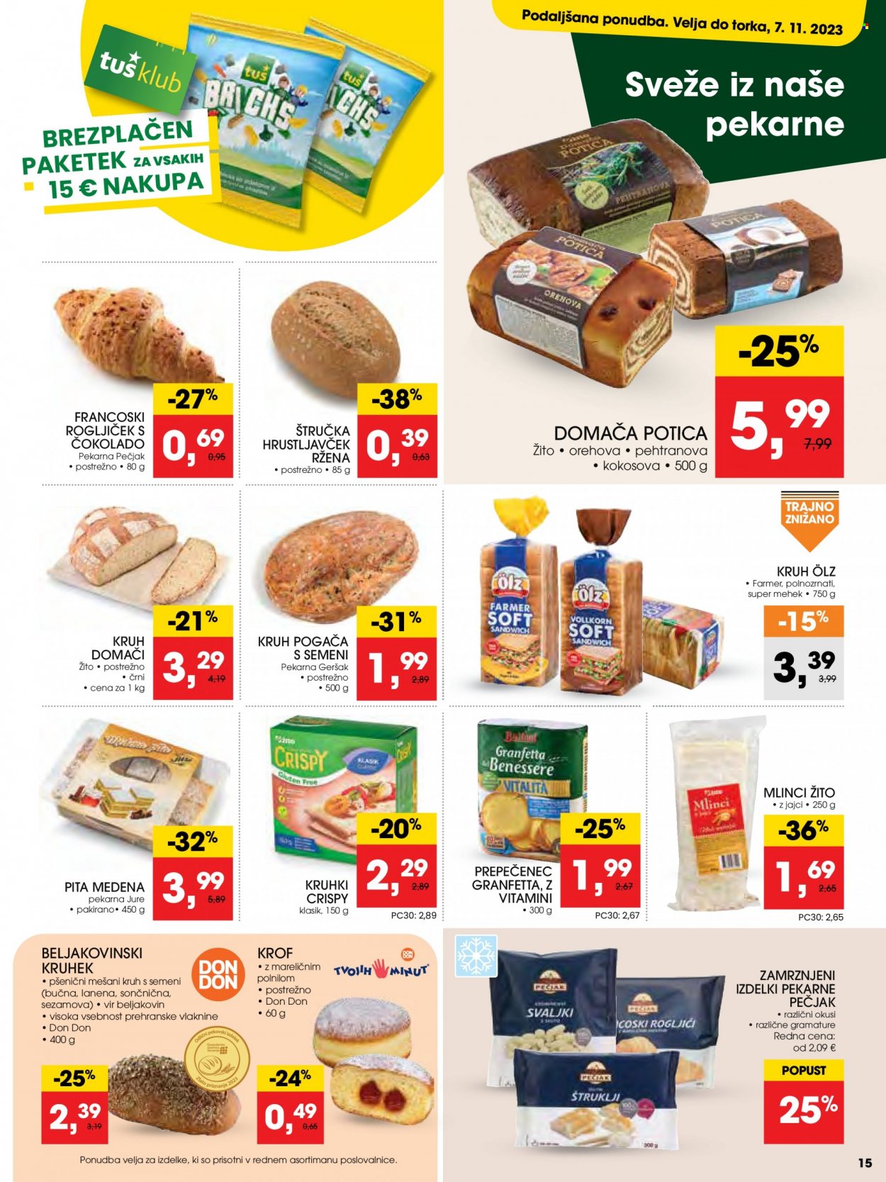 Tuš katalog - 25.10.2023 - 7.11.2023. Stran 15