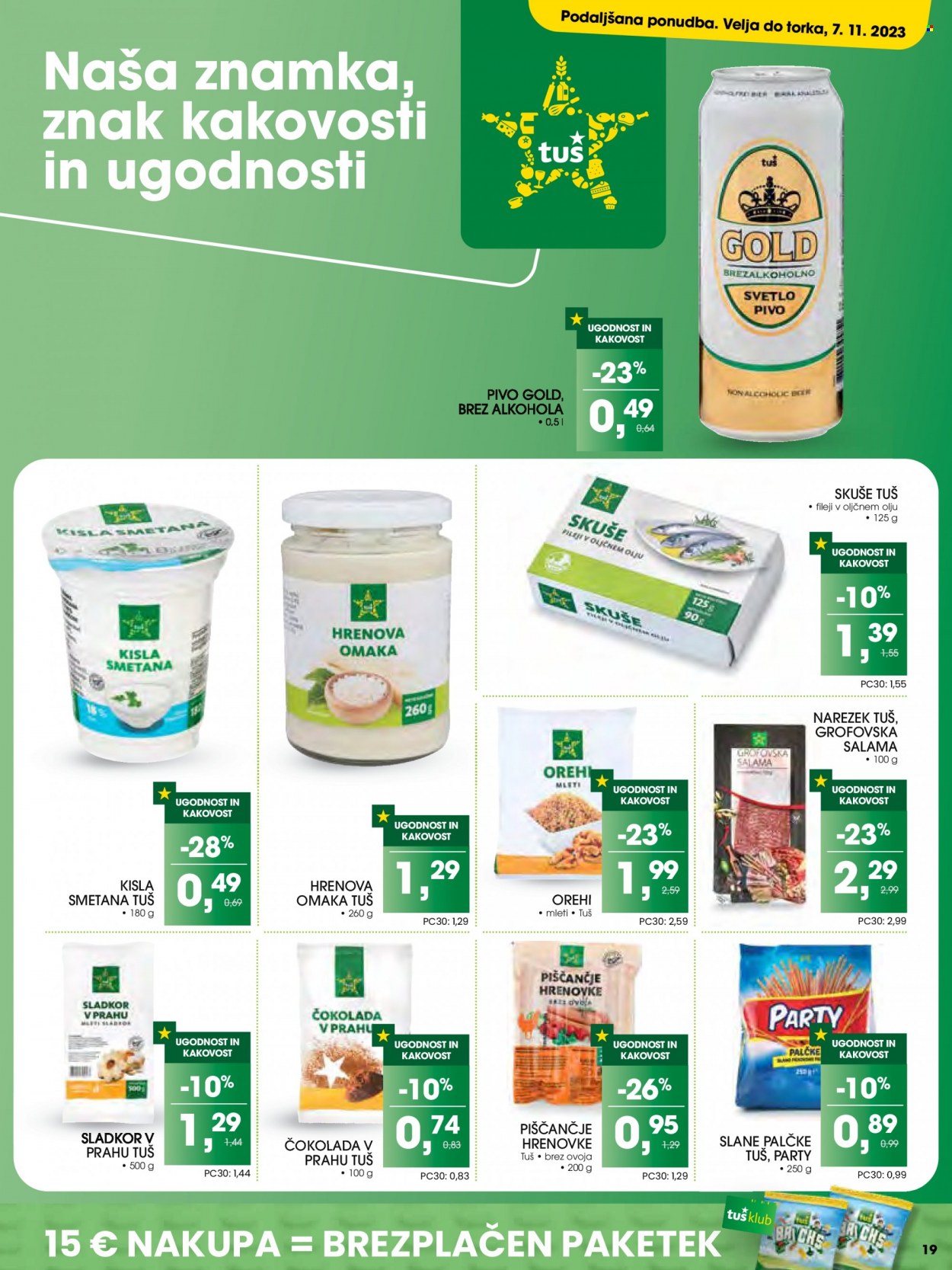 Tuš katalog - 25.10.2023 - 7.11.2023. Stran 19