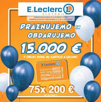 E.Leclerc katalog - 25.10.2023 - 4.11.2023.