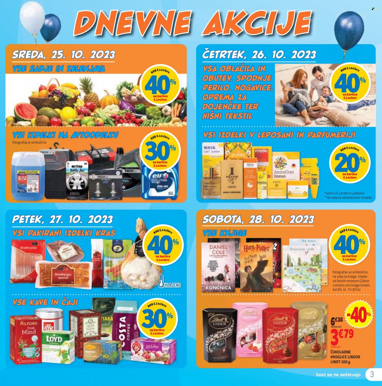 E.Leclerc katalog - 25.10.2023 - 4.11.2023. Stran 3