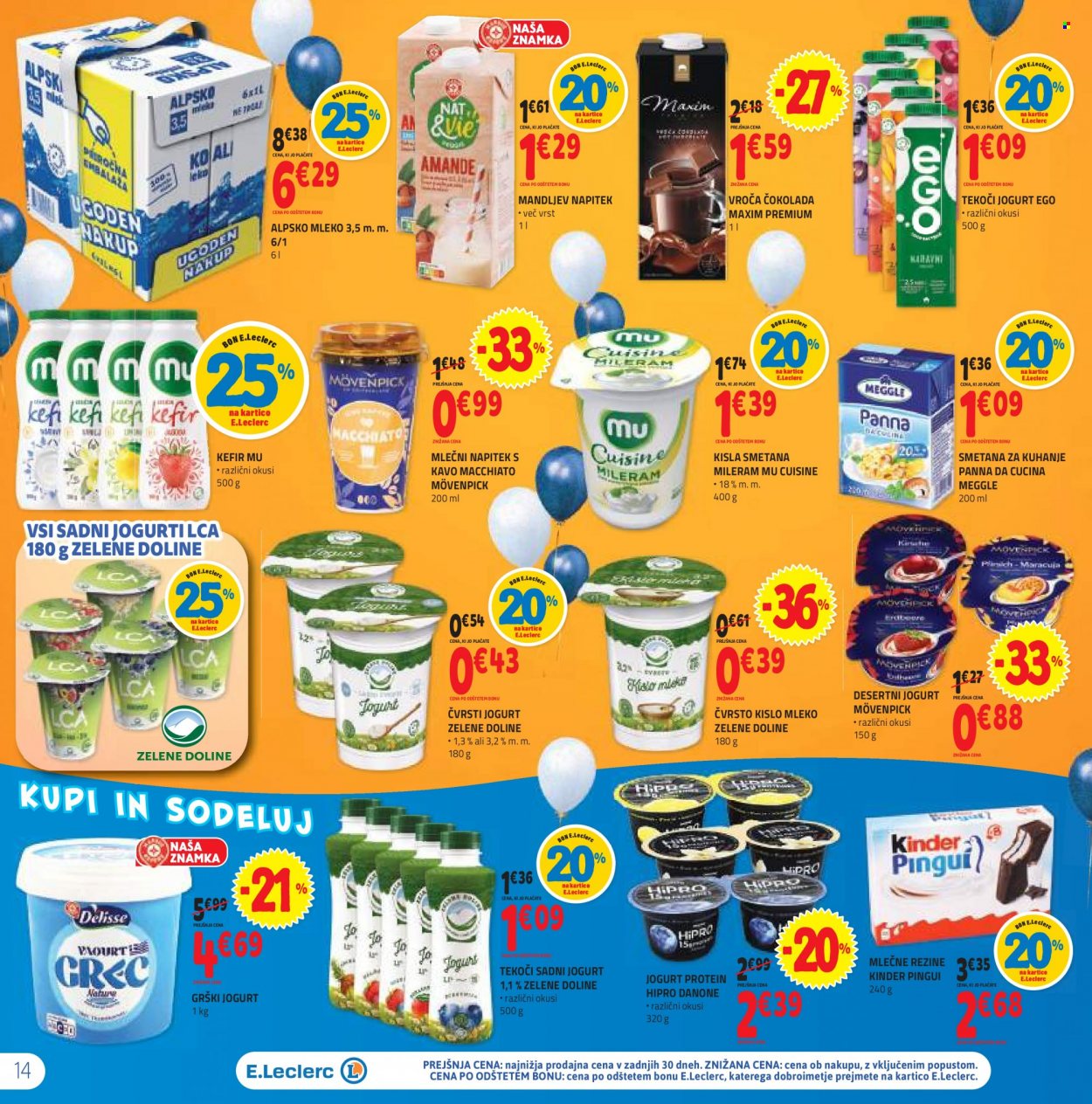 E.Leclerc katalog - 25.10.2023 - 4.11.2023. Stran 14