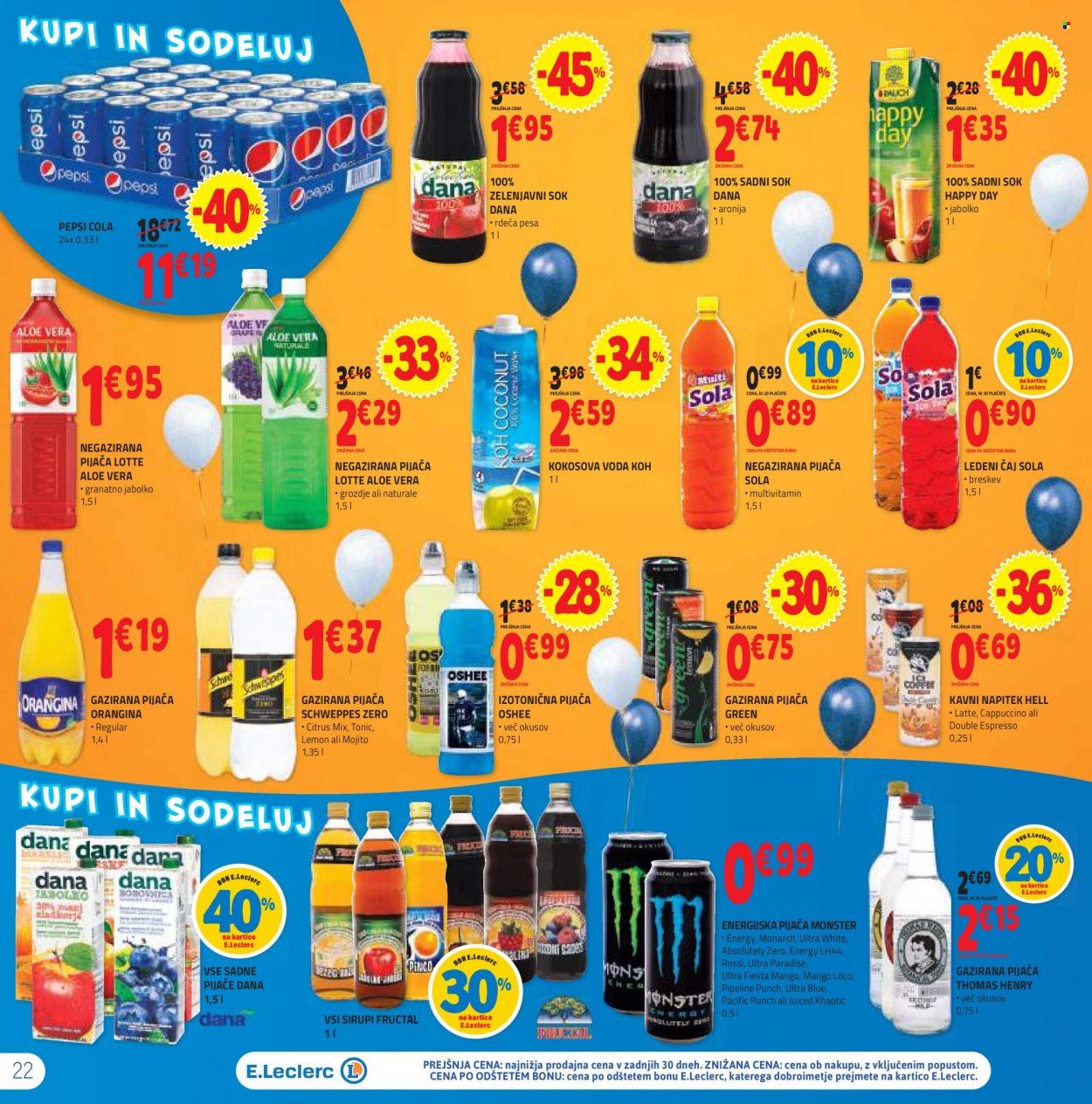 E.Leclerc katalog - 25.10.2023 - 4.11.2023. Stran 22