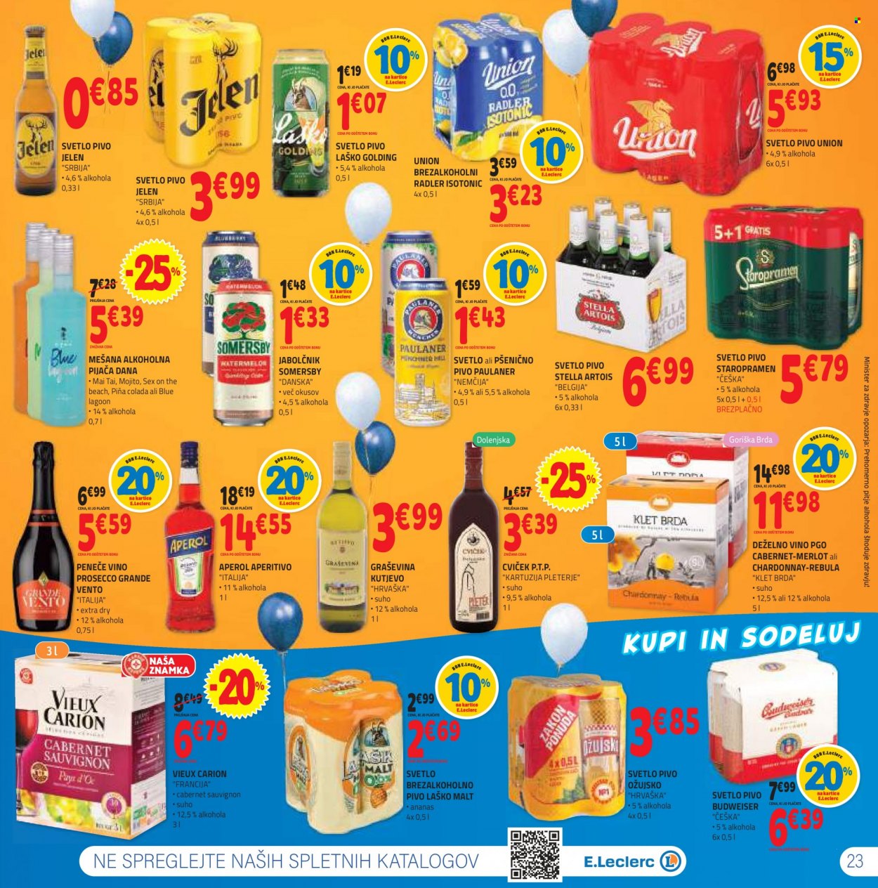 E.Leclerc katalog - 25.10.2023 - 4.11.2023. Stran 23