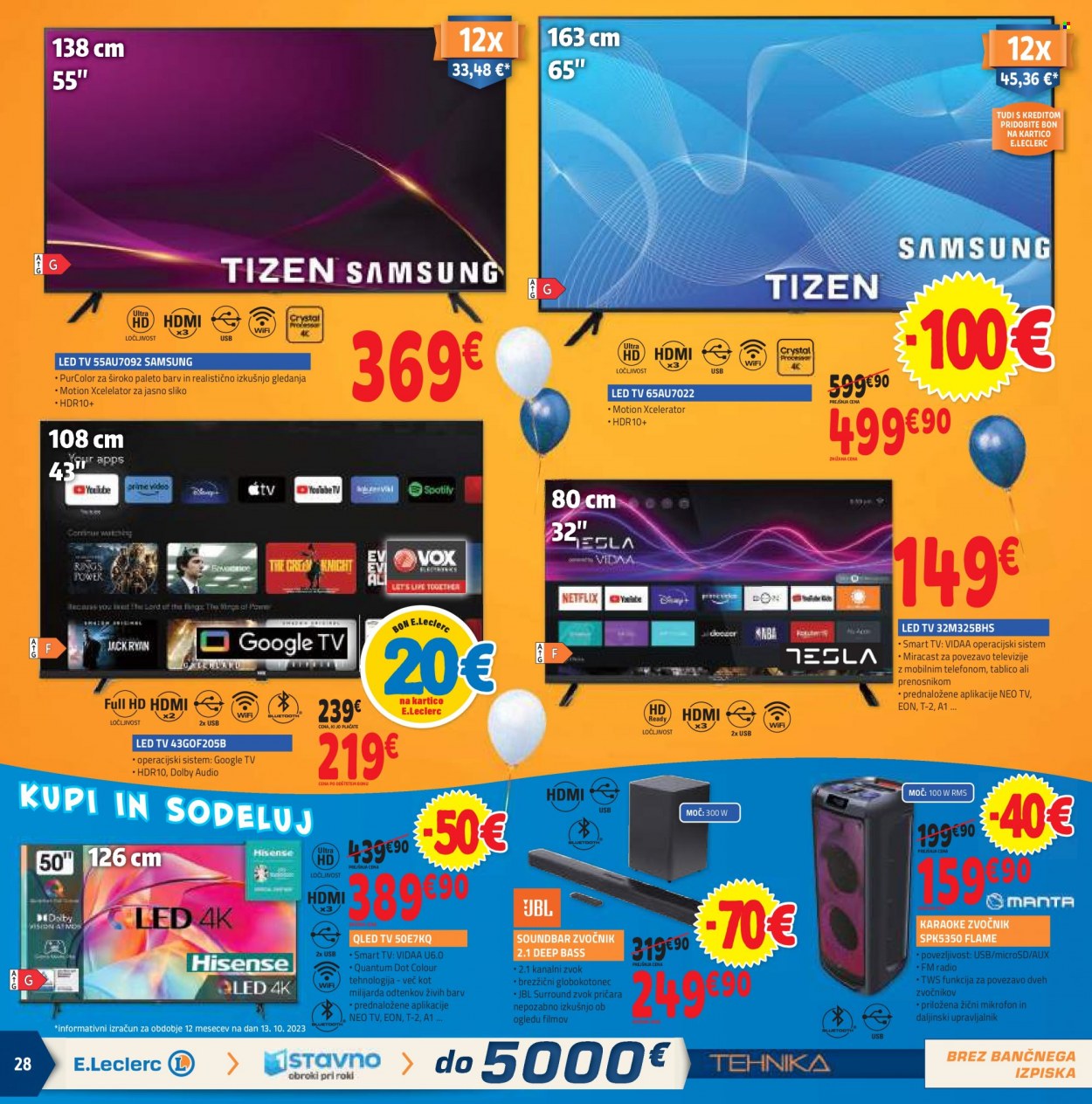 E.Leclerc katalog - 25.10.2023 - 4.11.2023. Stran 28