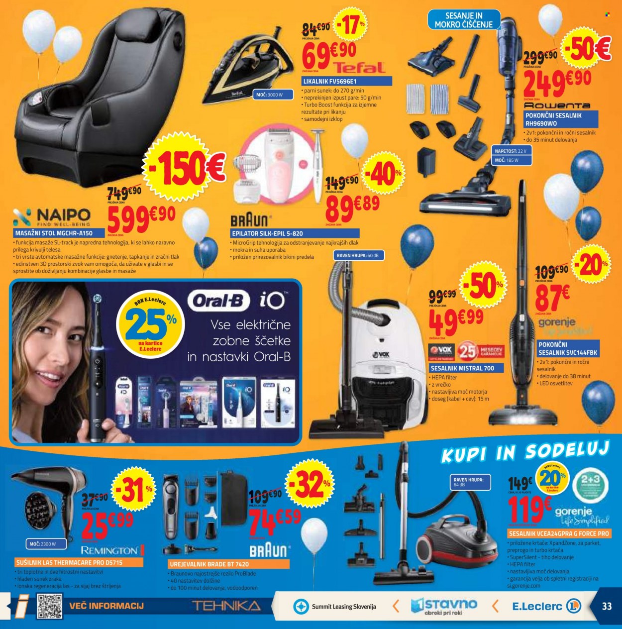 E.Leclerc katalog - 25.10.2023 - 4.11.2023. Stran 33