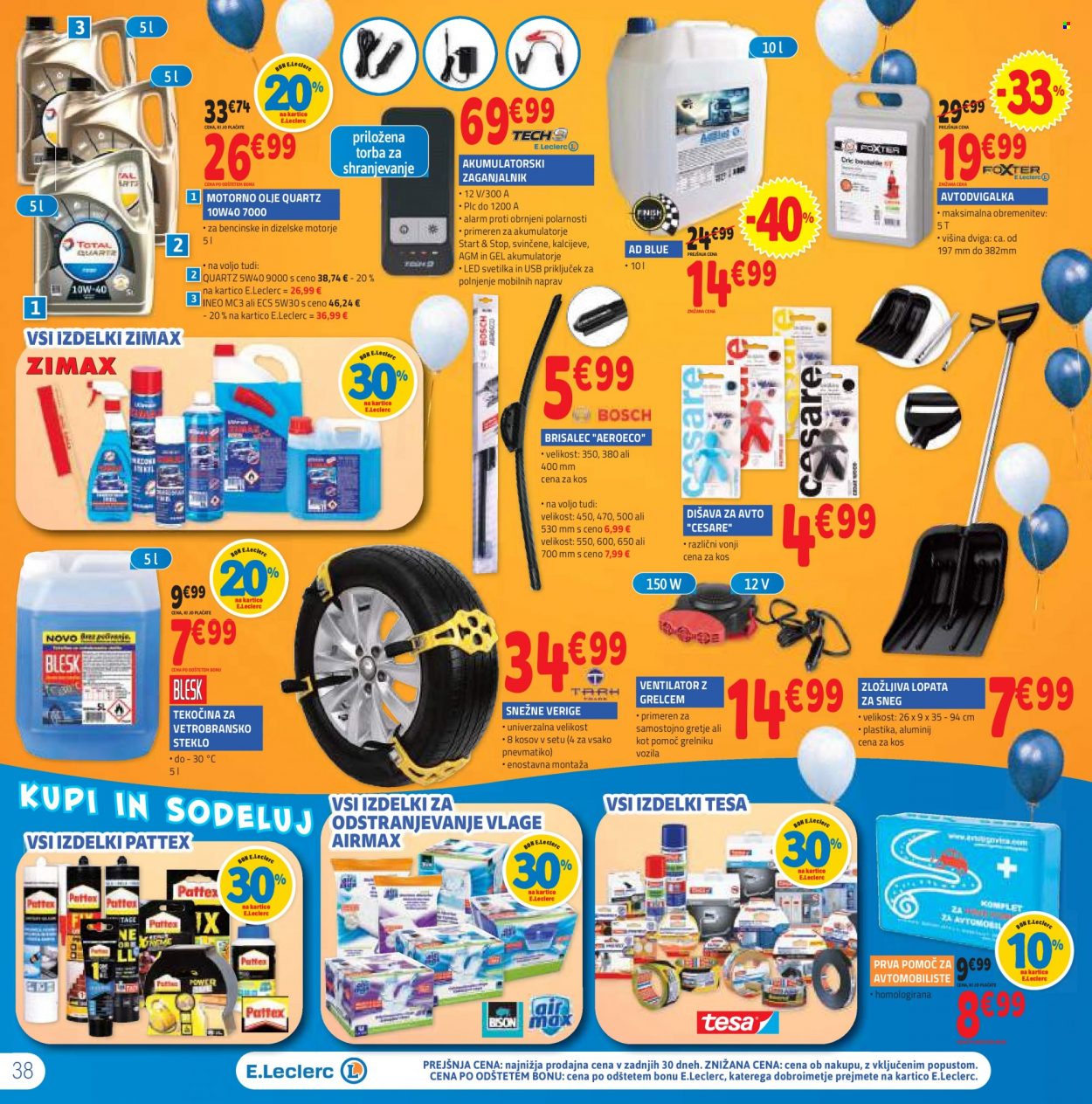 E.Leclerc katalog - 25.10.2023 - 4.11.2023. Stran 38