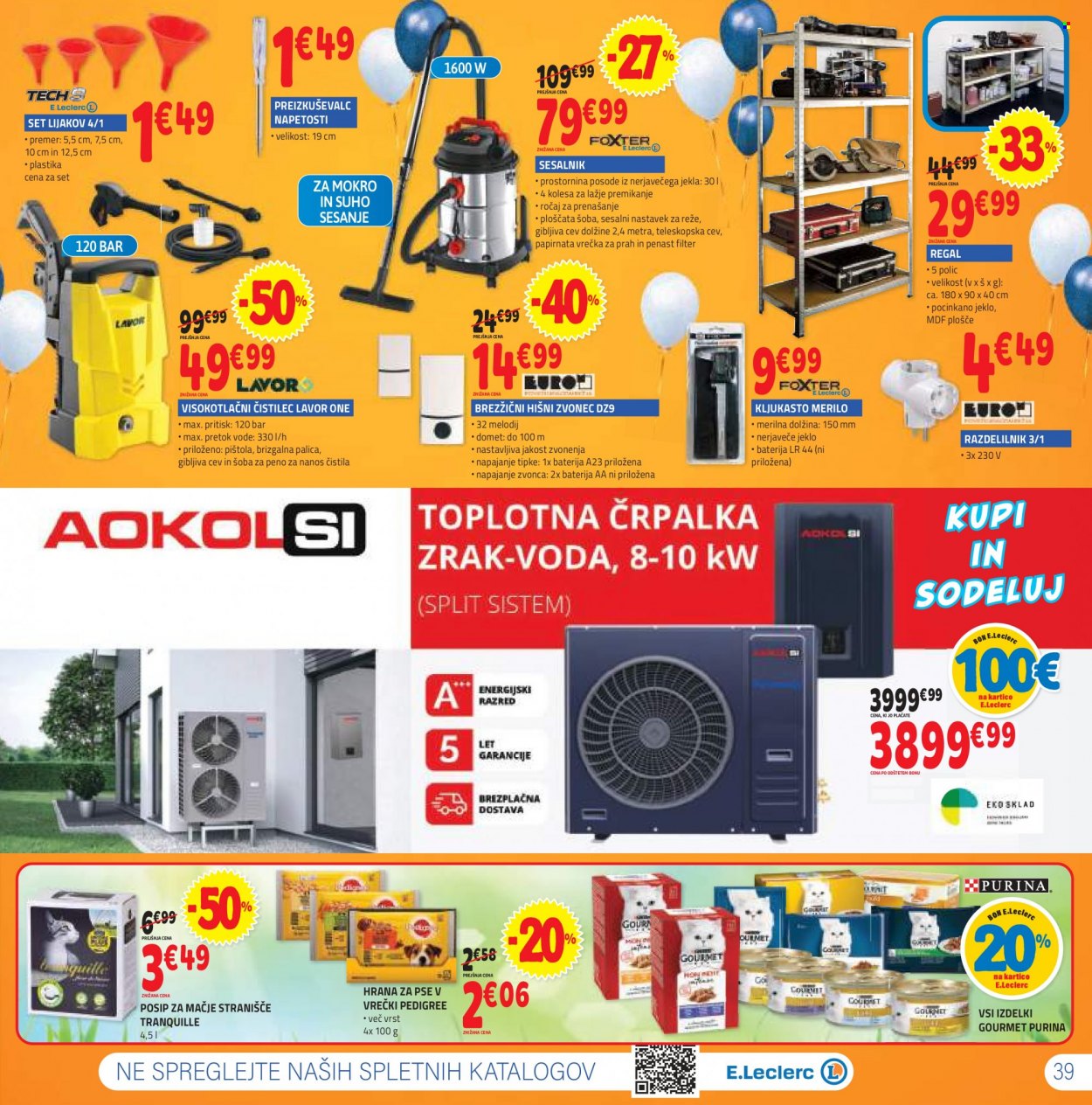 E.Leclerc katalog - 25.10.2023 - 4.11.2023. Stran 39