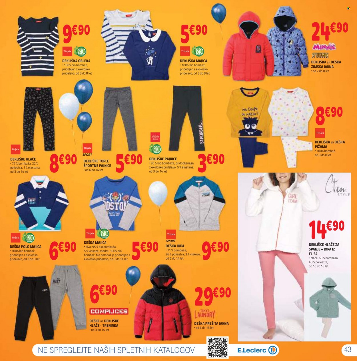 E.Leclerc katalog - 25.10.2023 - 4.11.2023. Stran 43