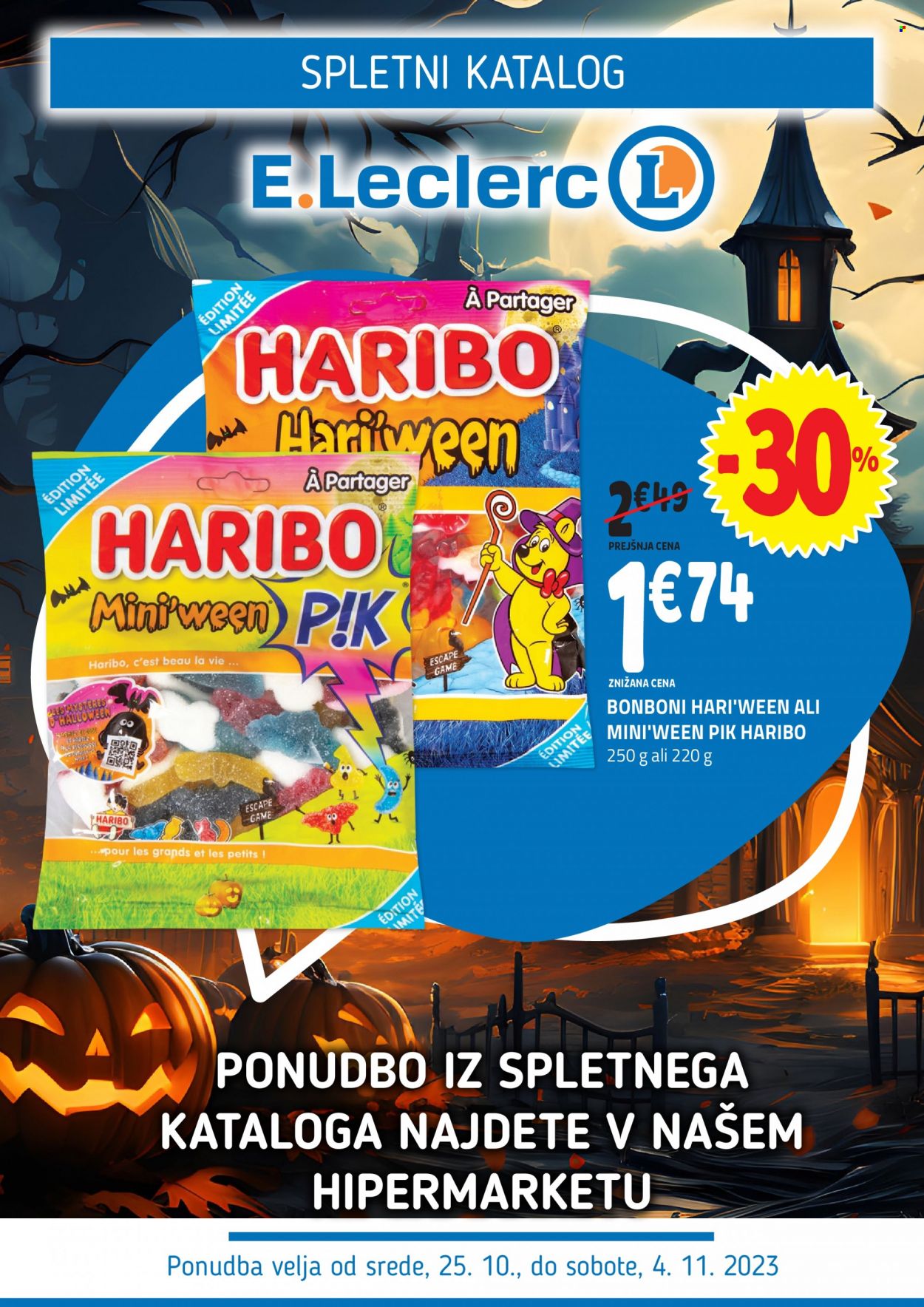 E.Leclerc katalog - 25.10.2023 - 4.11.2023. Stran 1
