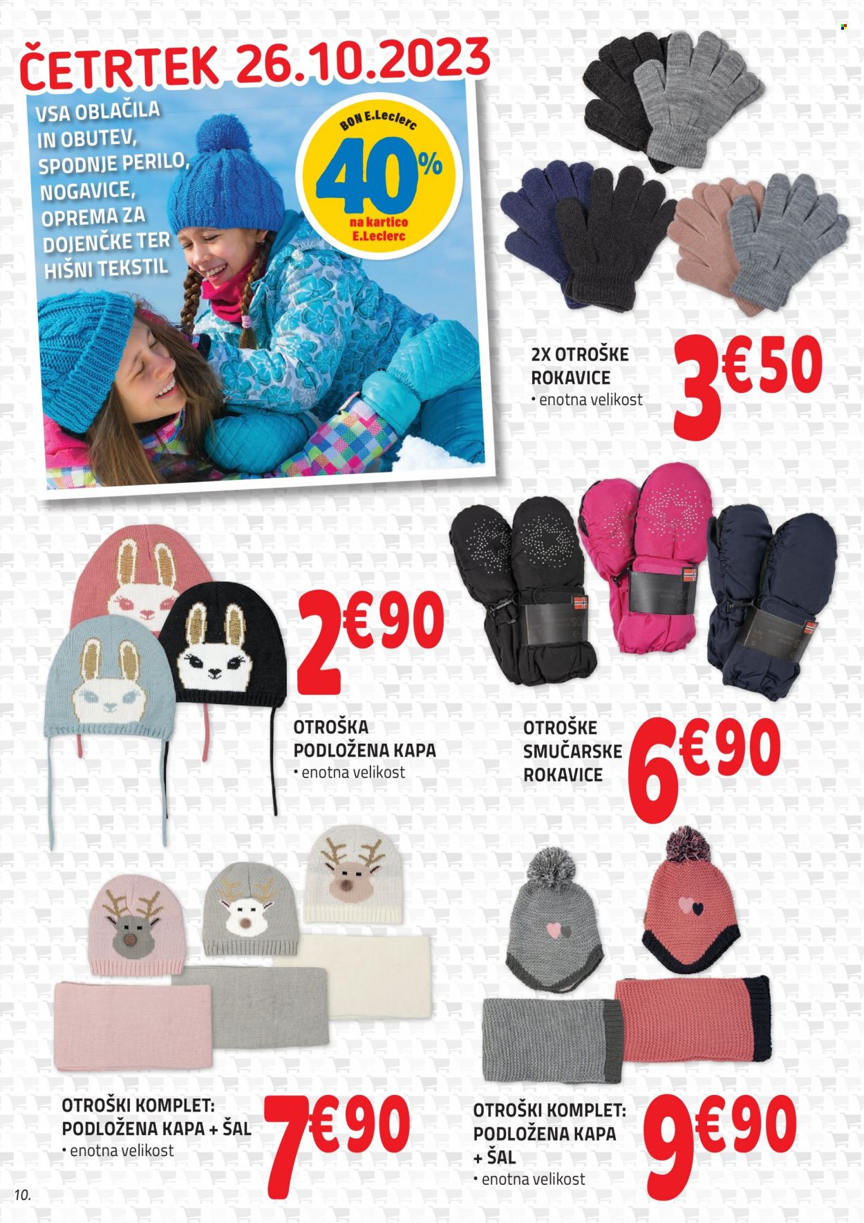 E.Leclerc katalog - 25.10.2023 - 4.11.2023. Stran 10