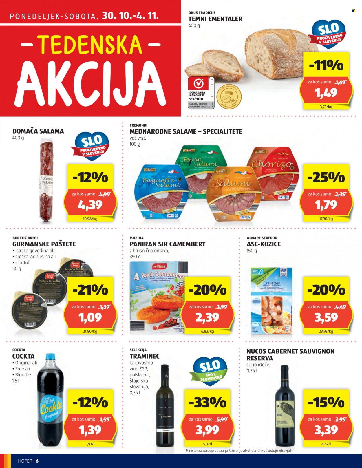 Hofer katalog - 26.10.2023 - 4.11.2023. Stran 6