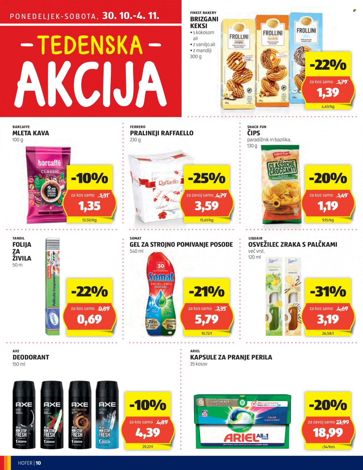 Hofer katalog - 26.10.2023 - 4.11.2023. Stran 10
