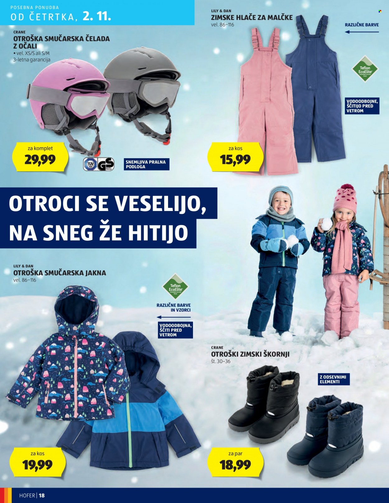 Hofer katalog - 26.10.2023 - 4.11.2023. Stran 18
