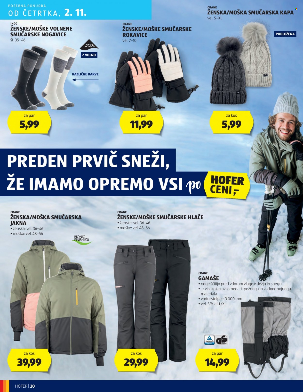 Hofer katalog - 26.10.2023 - 4.11.2023. Stran 20