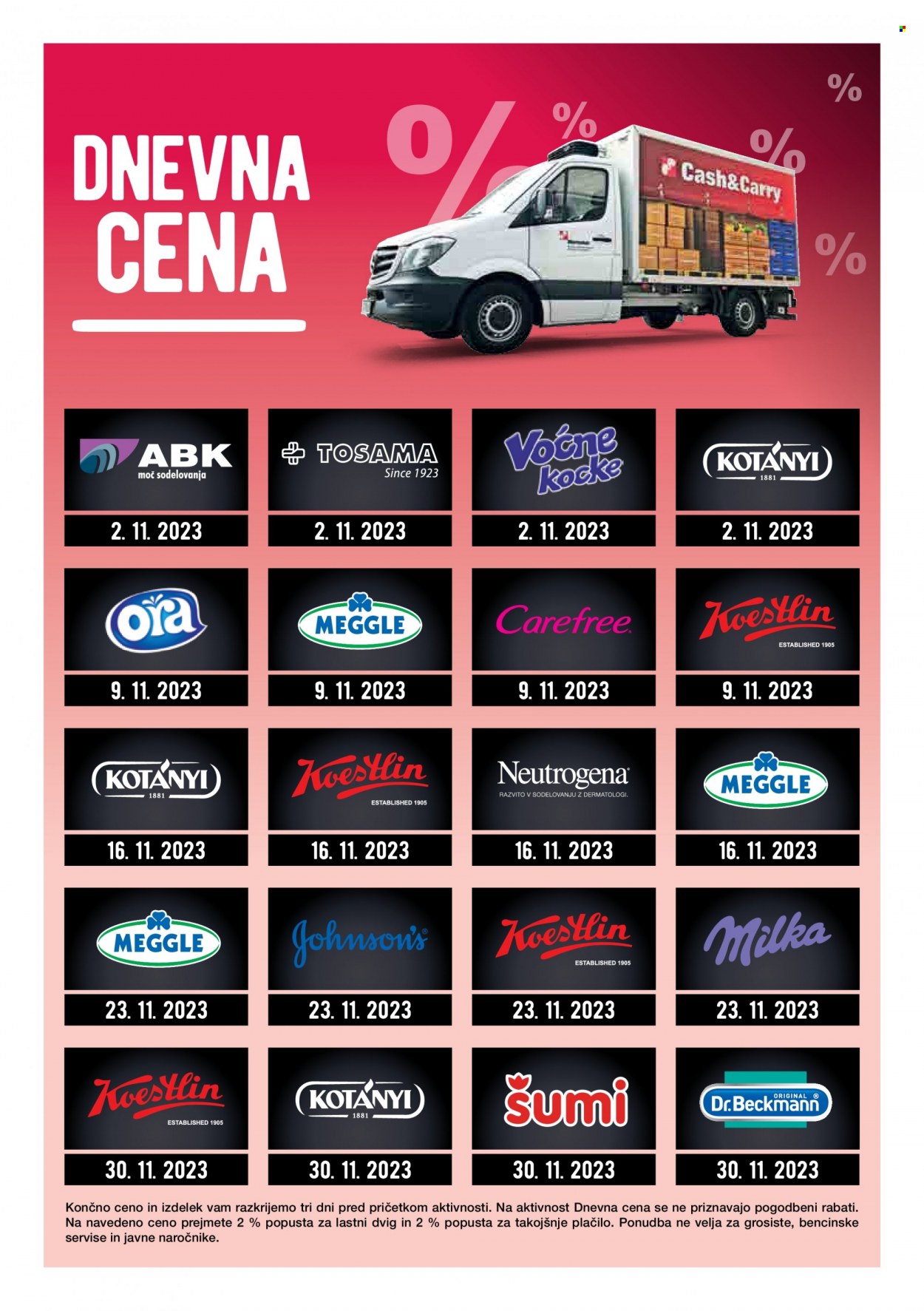 Mercator Cash & Carry katalog - 1.11.2023 - 30.11.2023. Stran 2