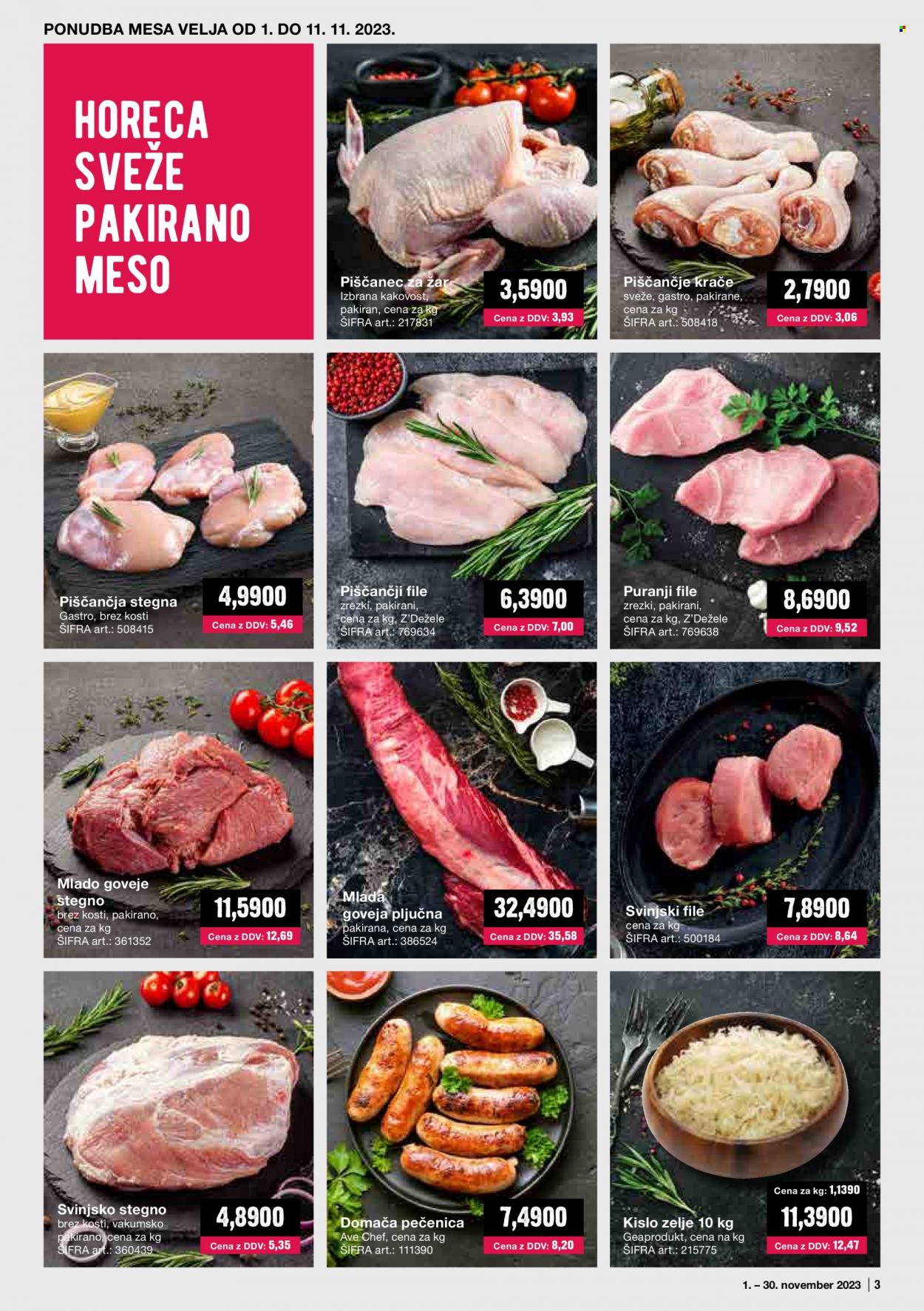 Mercator Cash & Carry katalog - 1.11.2023 - 30.11.2023. Stran 3