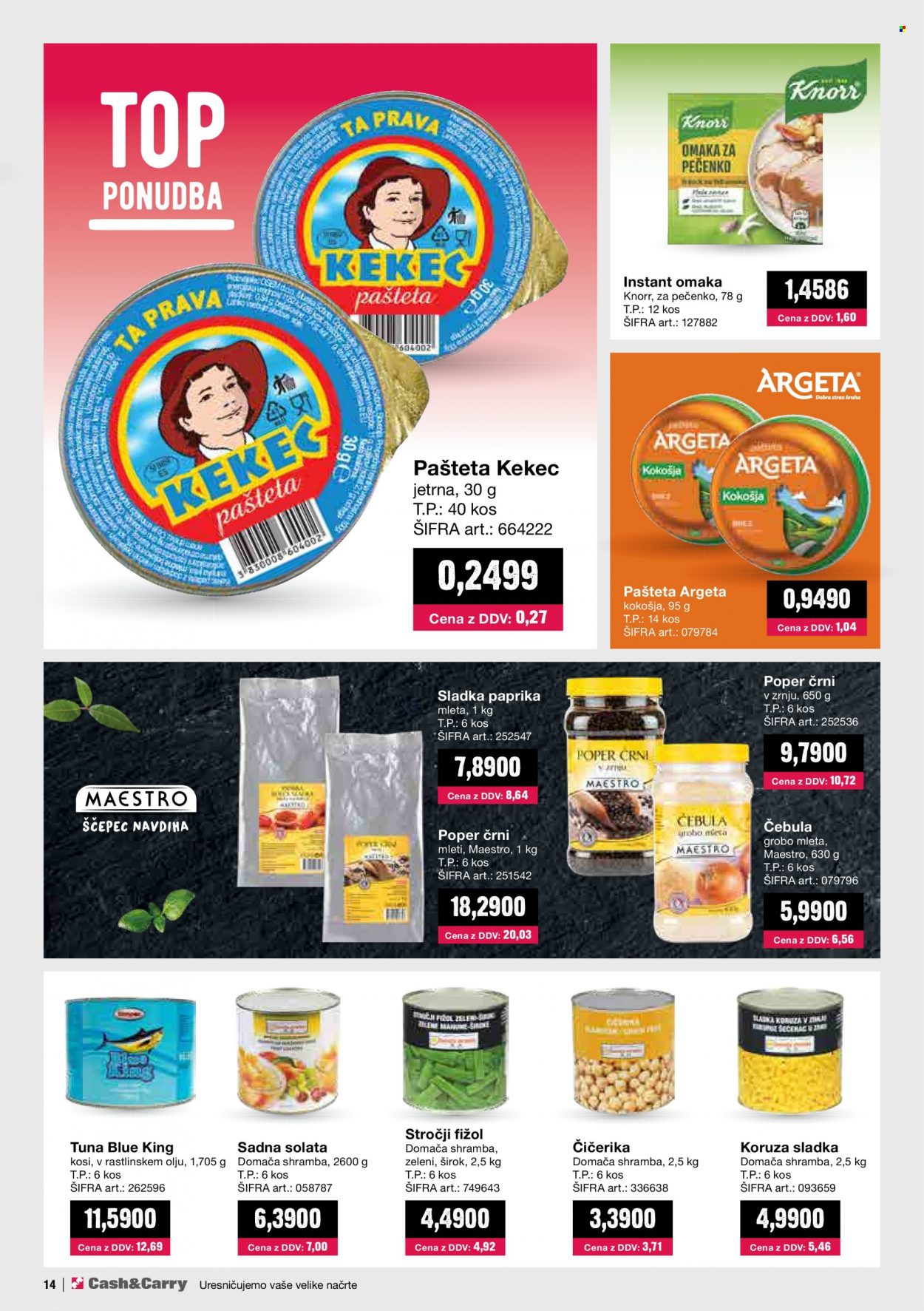 Mercator Cash & Carry katalog - 1.11.2023 - 30.11.2023. Stran 14