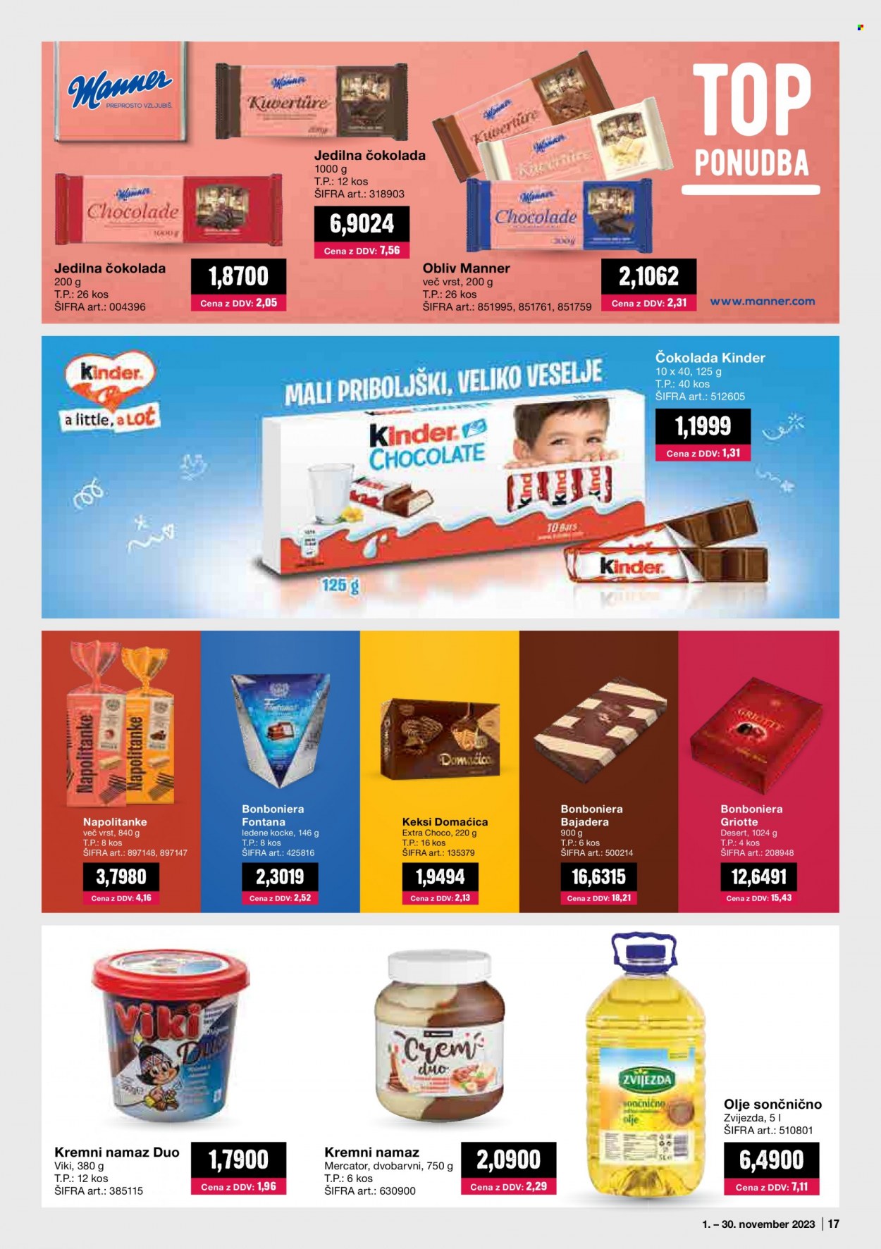 Mercator Cash & Carry katalog - 1.11.2023 - 30.11.2023. Stran 17