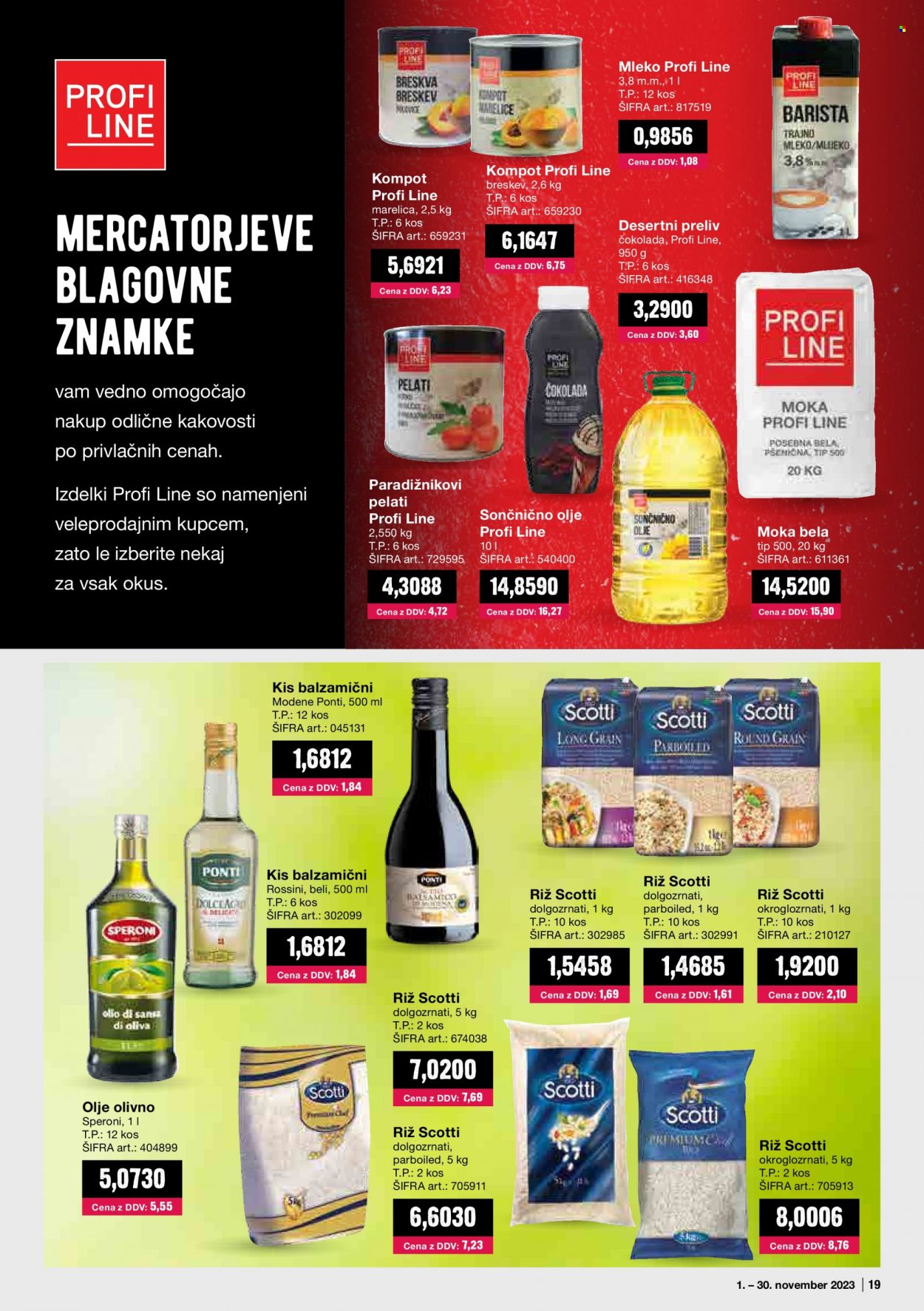 Mercator Cash & Carry katalog - 1.11.2023 - 30.11.2023. Stran 19
