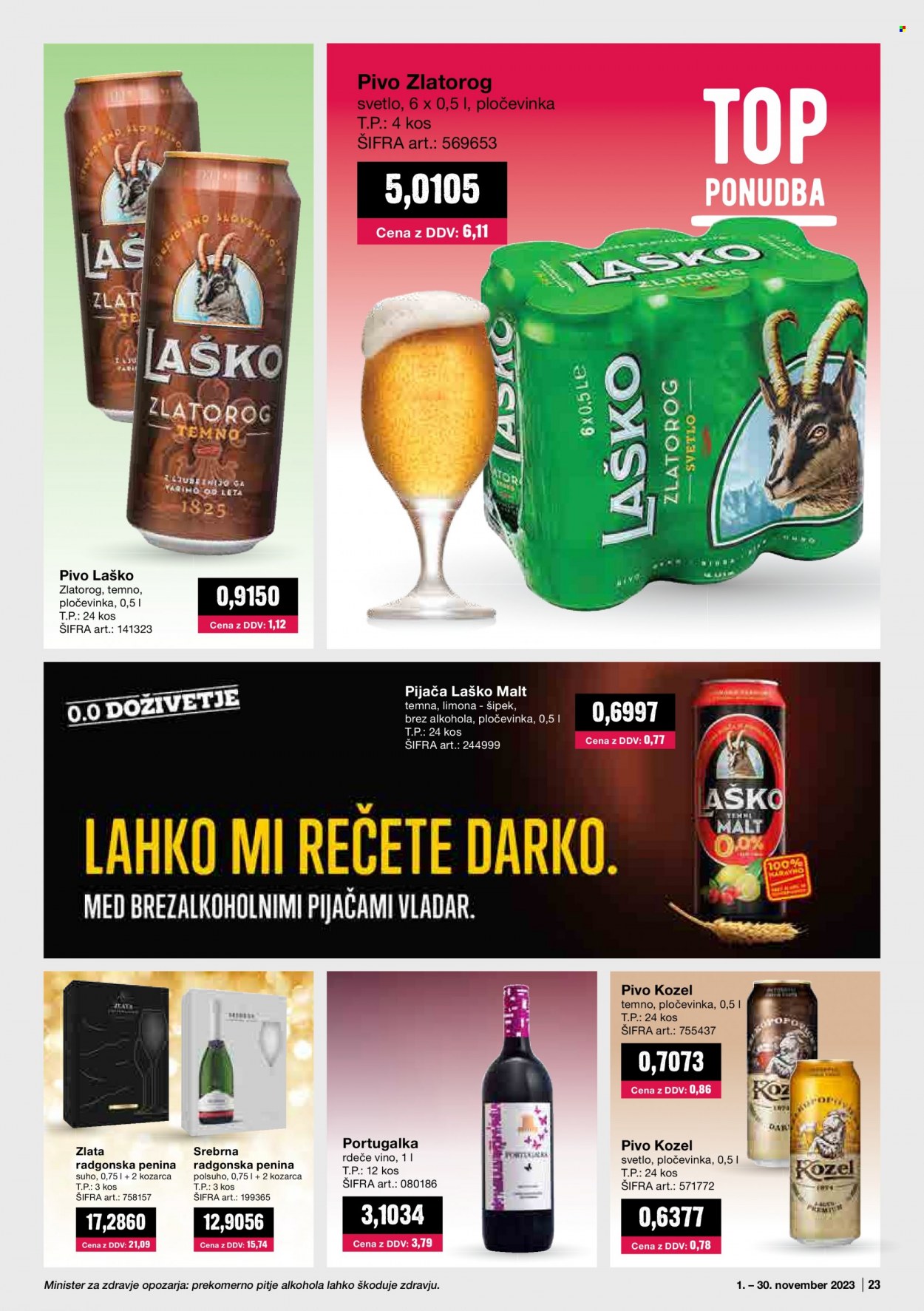 Mercator Cash & Carry katalog - 1.11.2023 - 30.11.2023. Stran 23