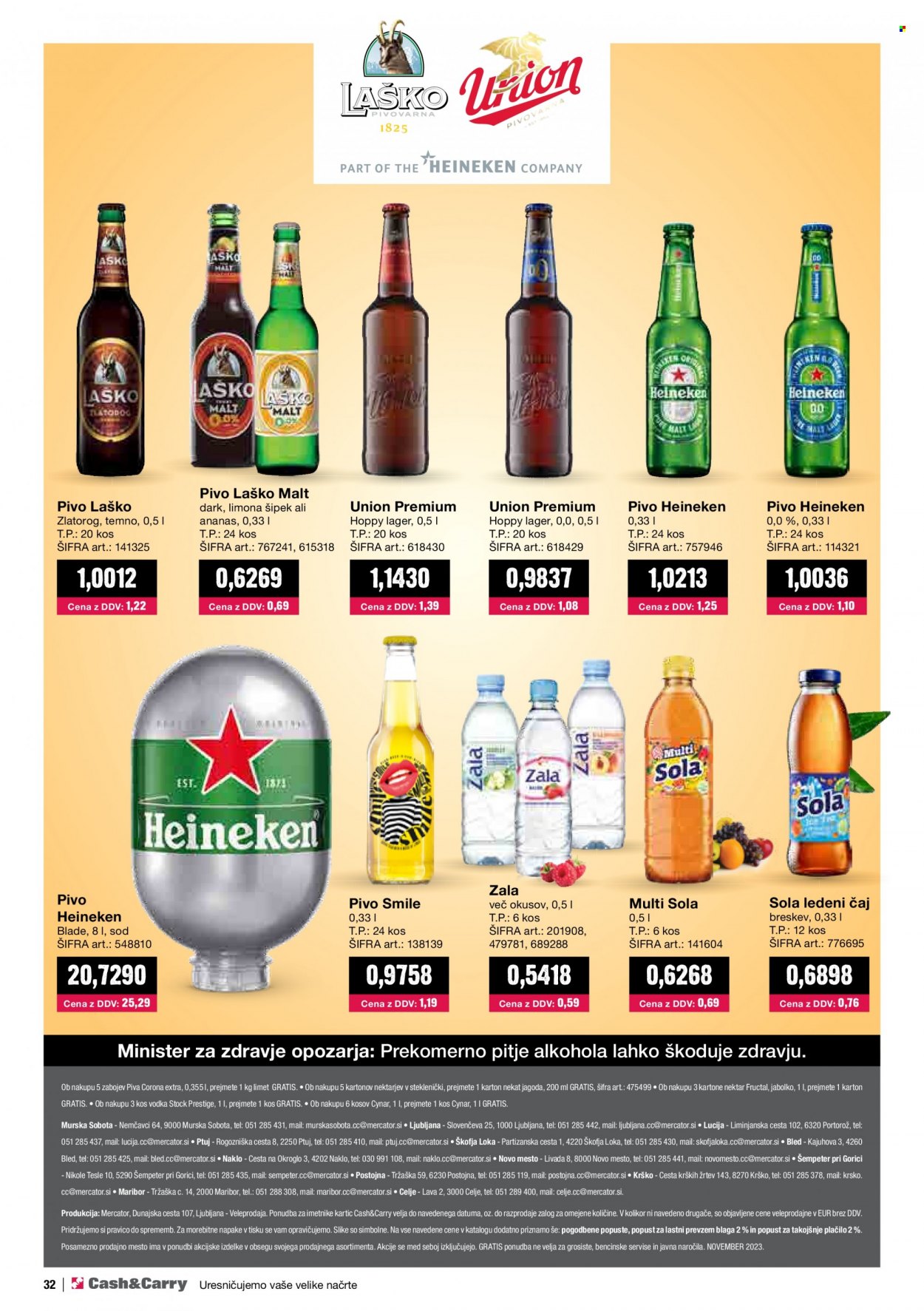 Mercator Cash & Carry katalog - 1.11.2023 - 30.11.2023. Stran 32
