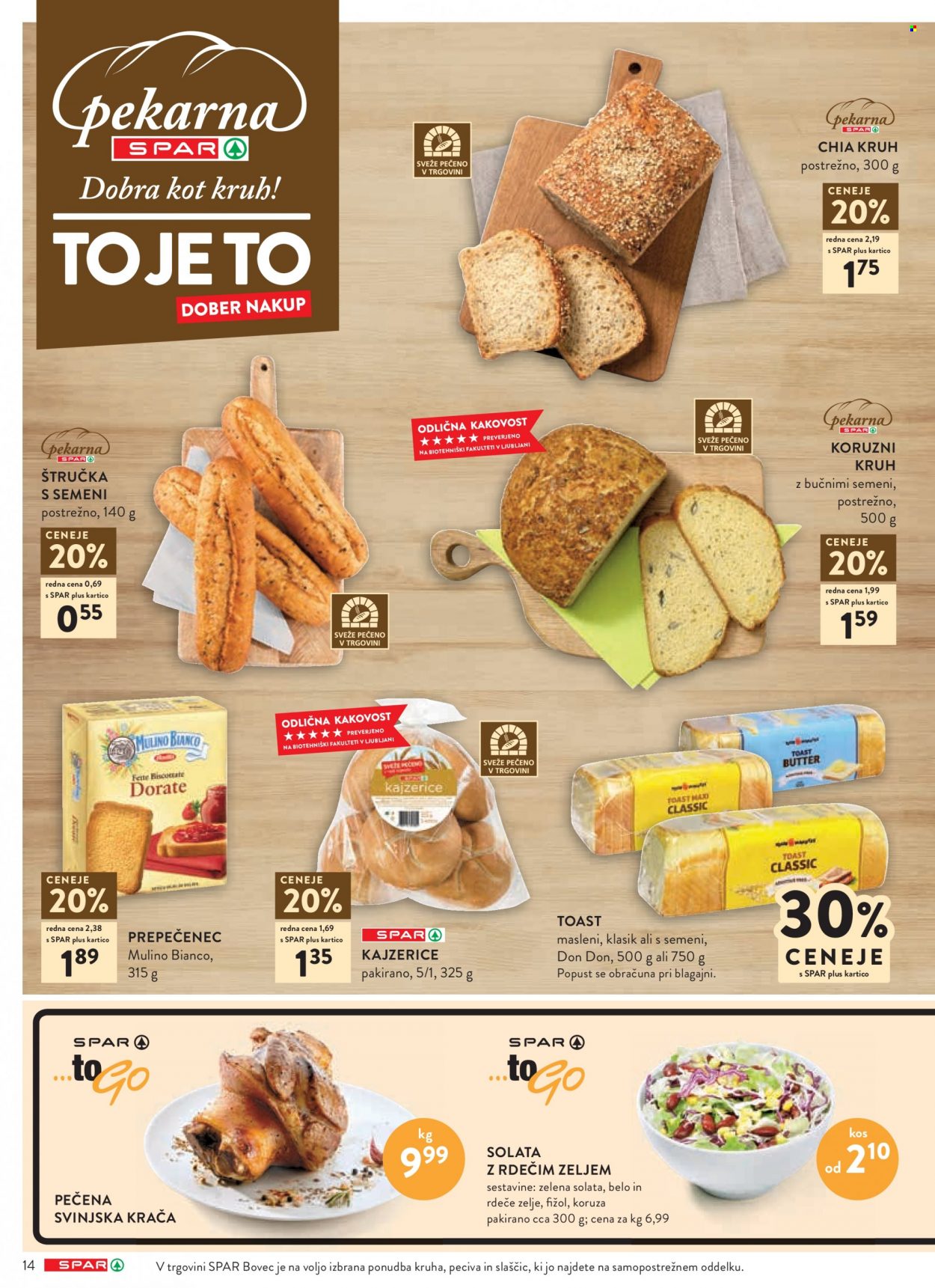 SPAR katalog - 3.11.2023 - 14.11.2023. Stran 14