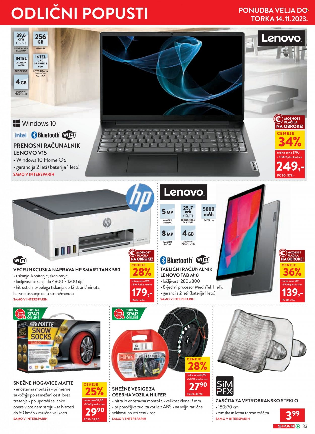 SPAR katalog - 3.11.2023 - 14.11.2023. Stran 35