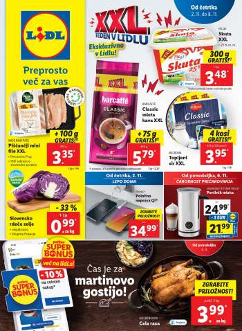 Lidl katalog - 2.11.2023 - 8.11.2023.